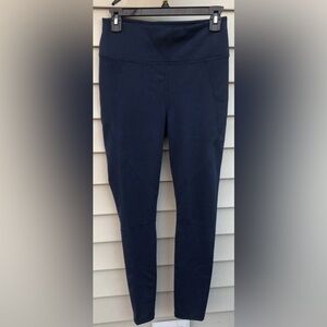 UEC Women's Avia Performance Full Length Leggings Navy HIGH RISE size M (8-10)